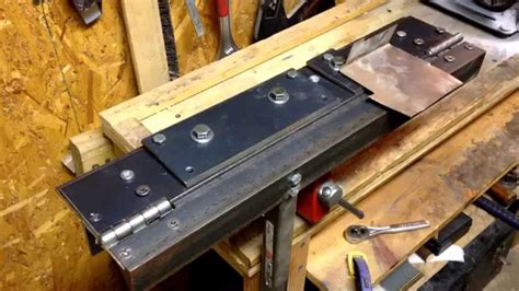 homemade sheet metal box brake|manual sheet metal brake.